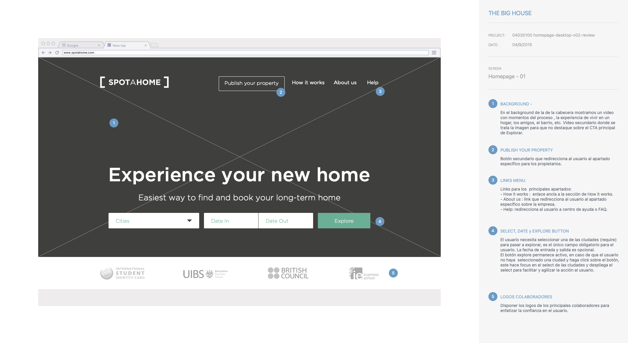 Spotahome UX Redesign, UI Elements